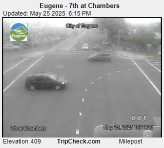 Traffic Cam Eugene - 7th at Chambers